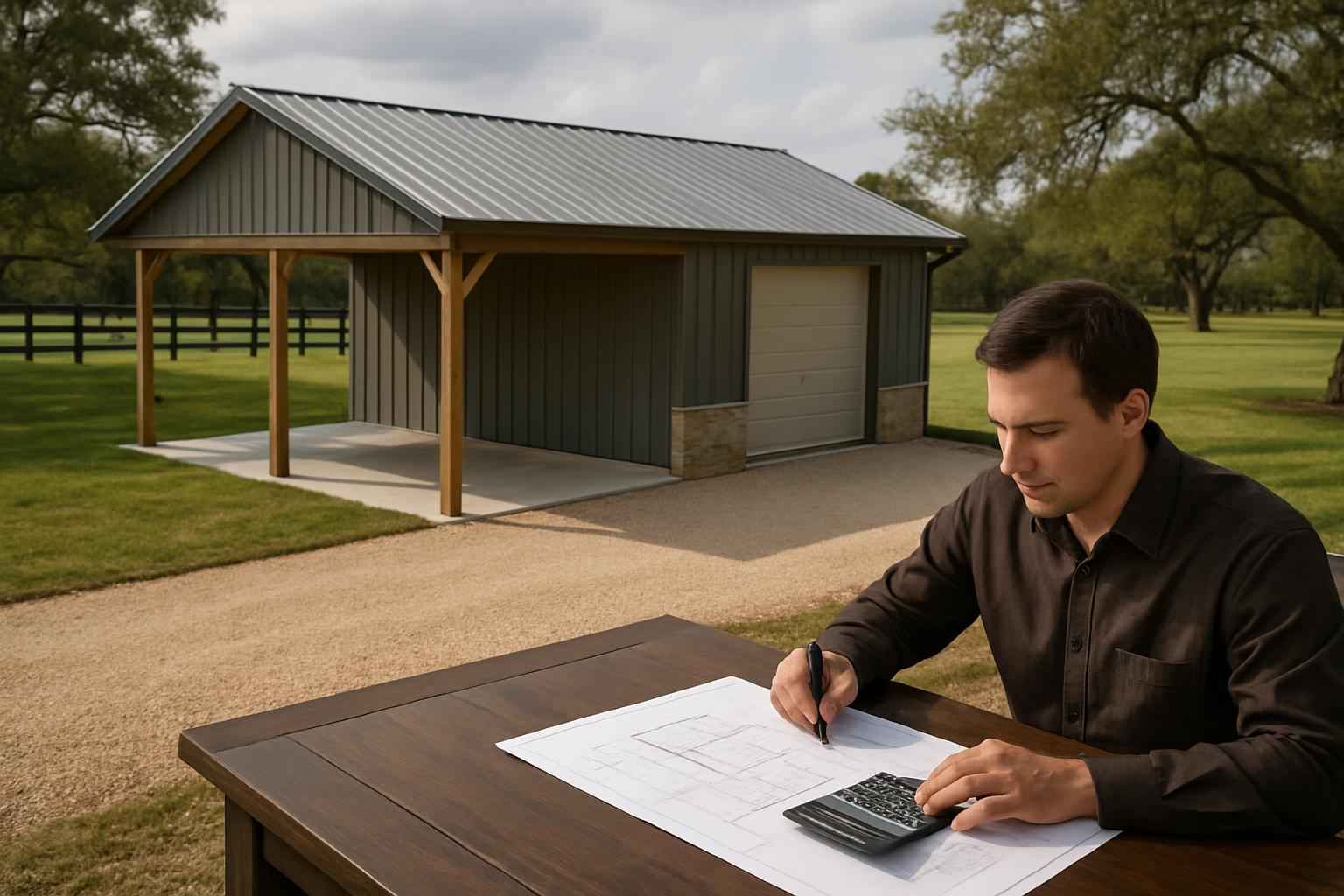 Lean To Cost Estimate in Fredericksburg TX