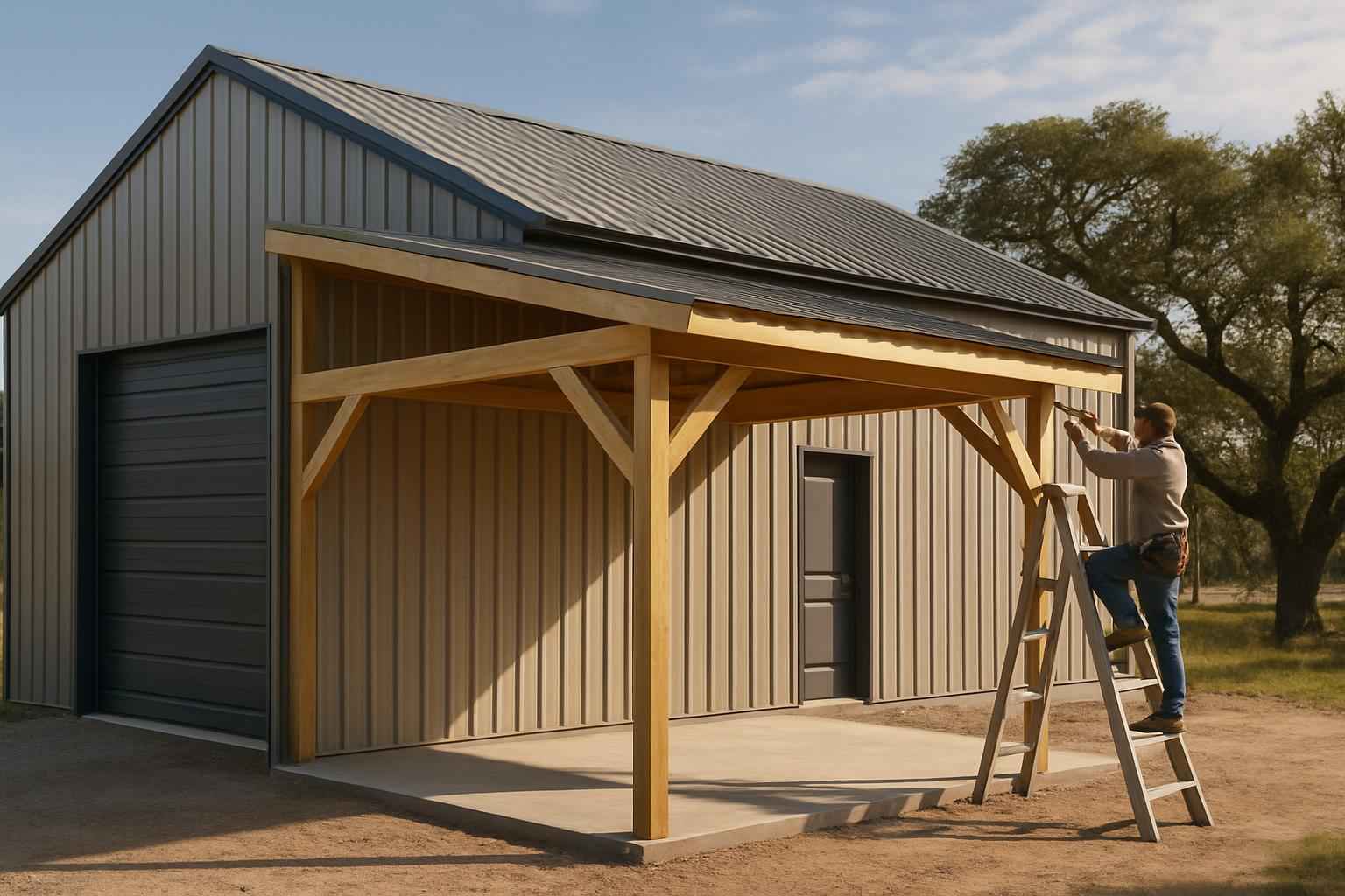 Lean To Design Service in Willow City TX