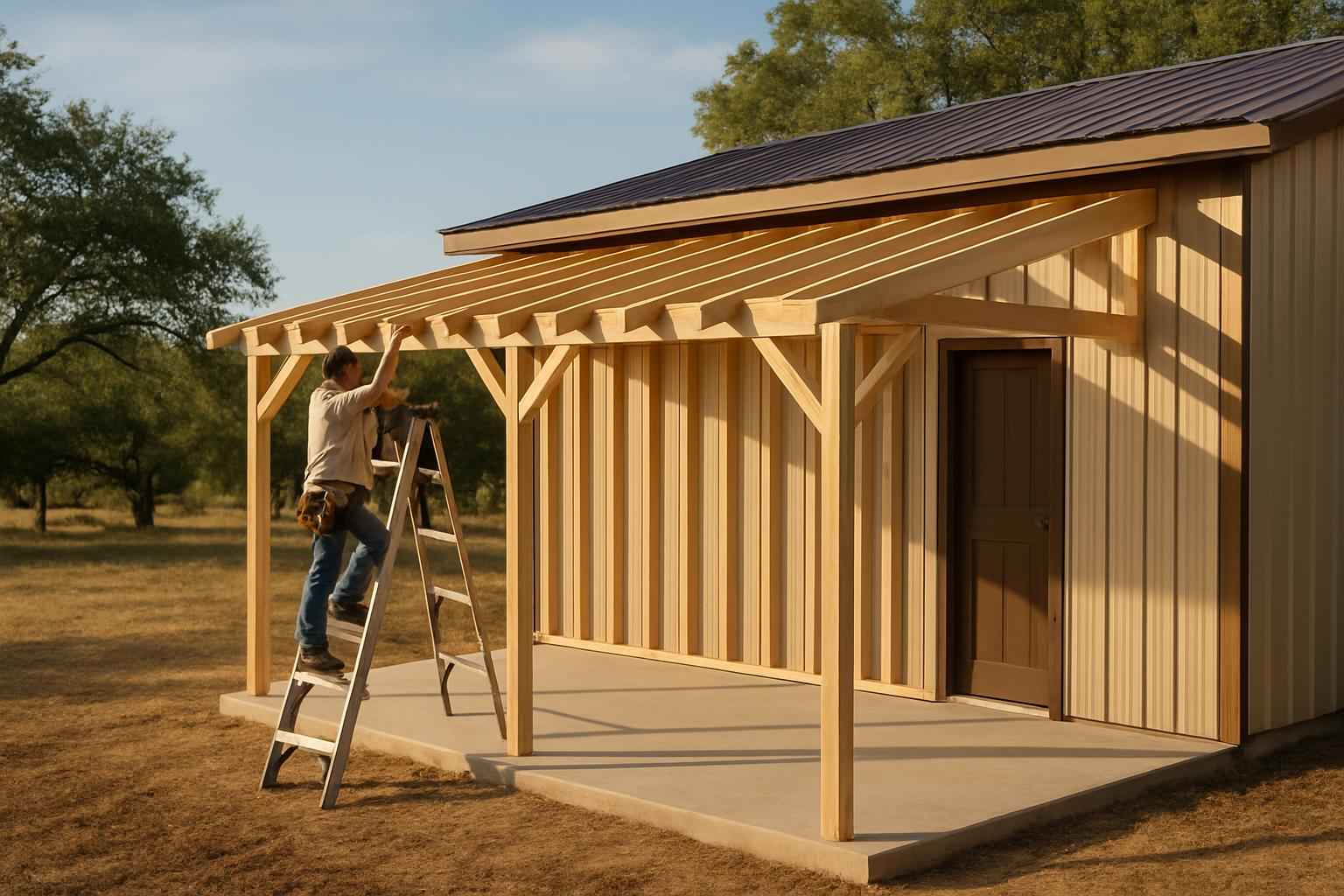 Lean To Framing Service in Doss TX