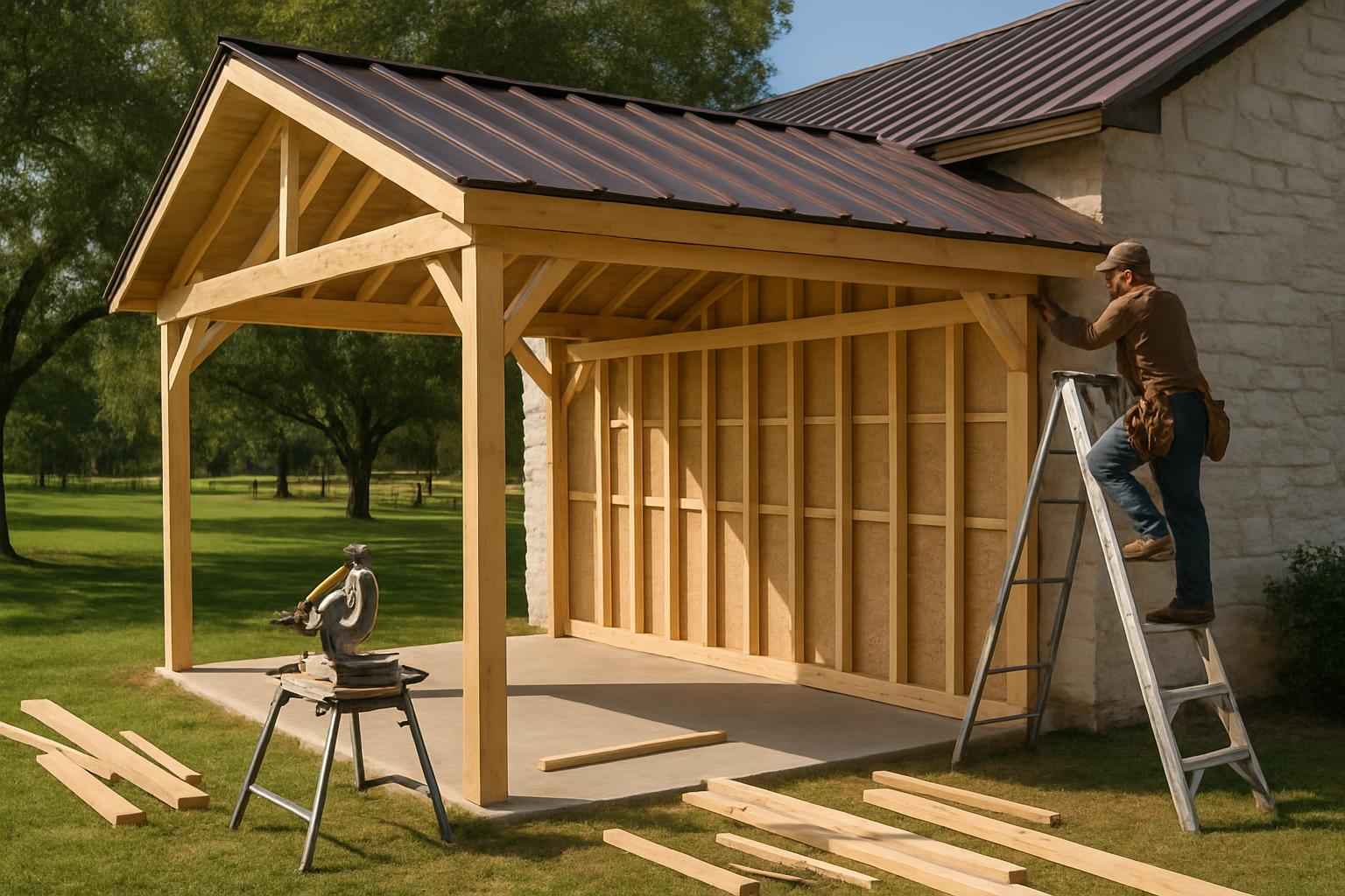 Lean To Framing Service in Luckenbach TX