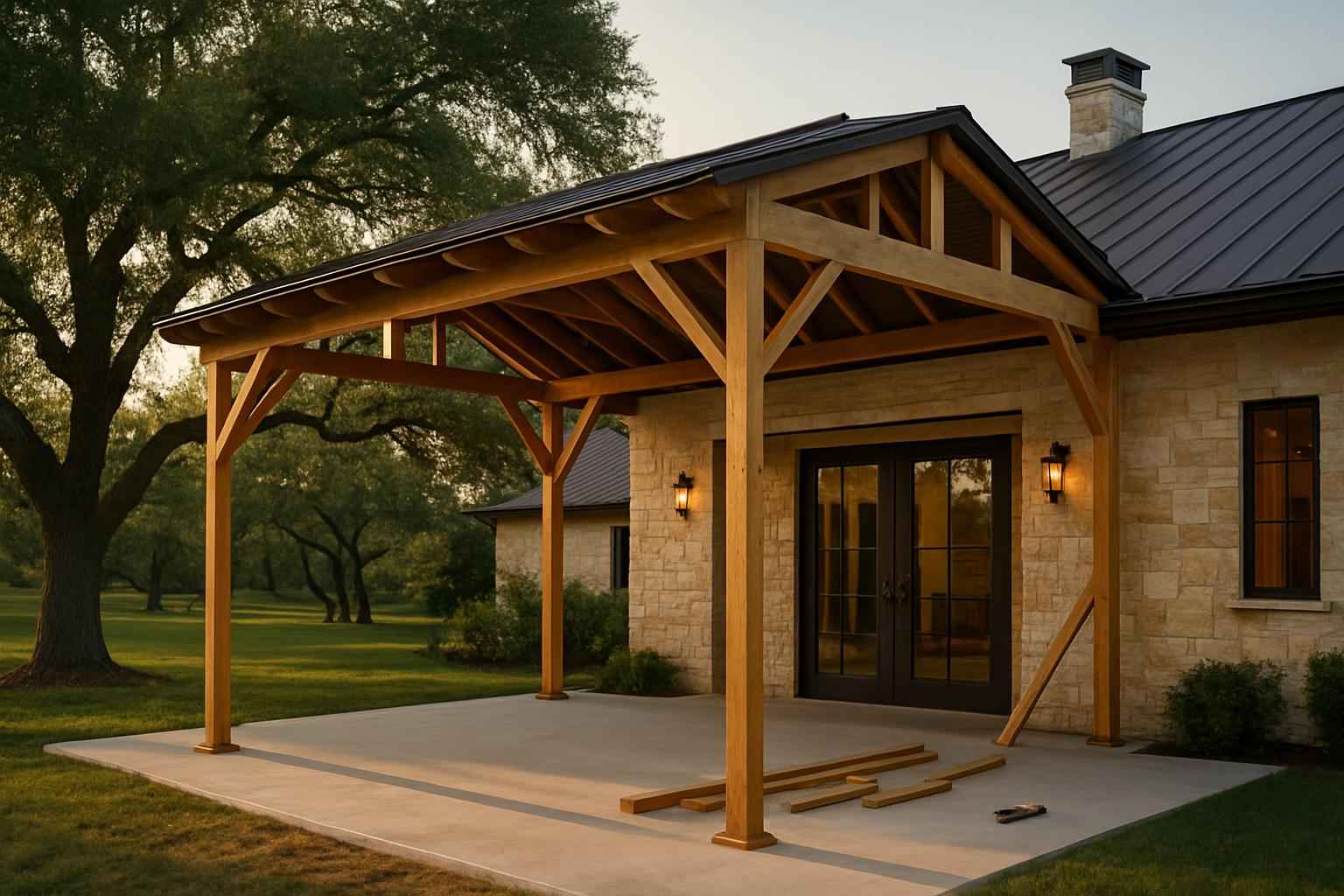 Lean To Framing Service in Willow City TX