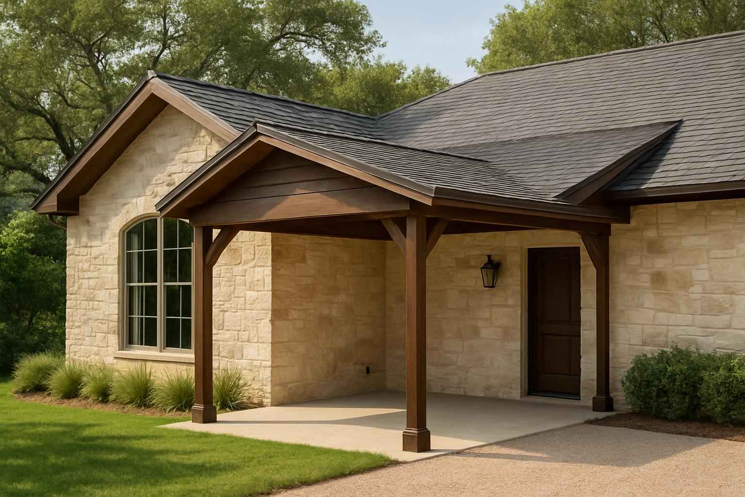 Lean To Roof Tie In Service in Hye TX