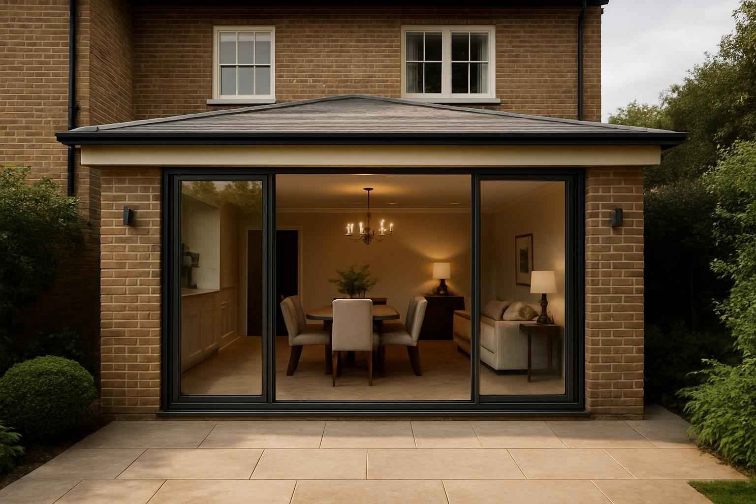 Lean To Slab Extension