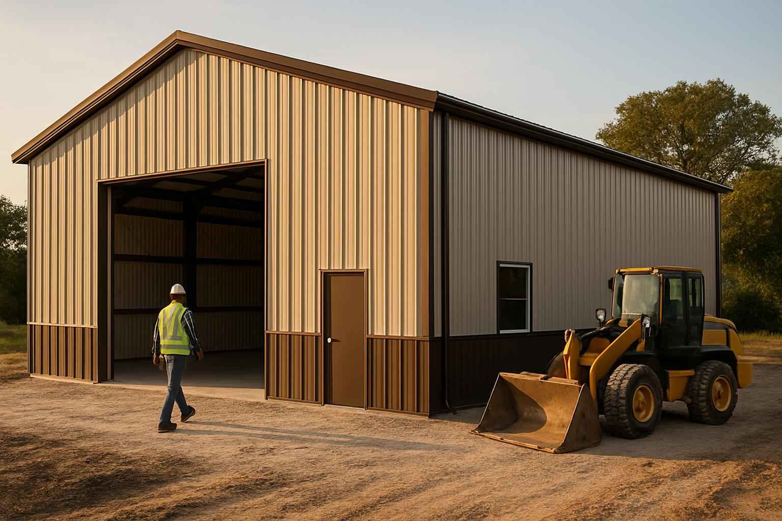 Metal Building Construction Company in Fredericksburg TX