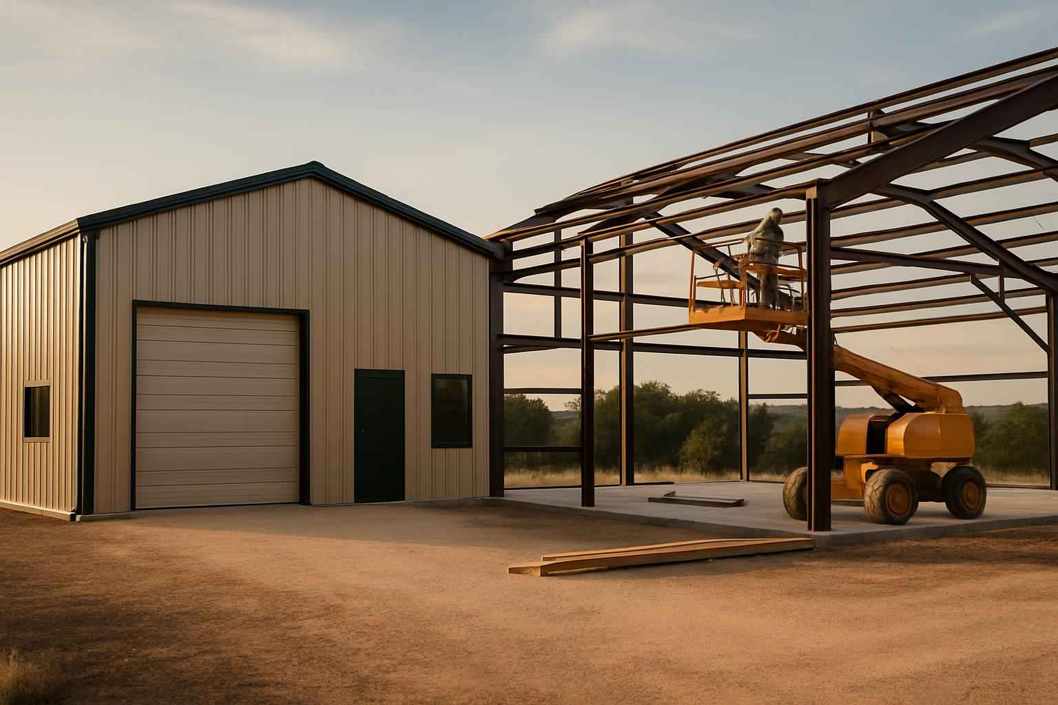 Metal Building Construction Company in Stonewall TX