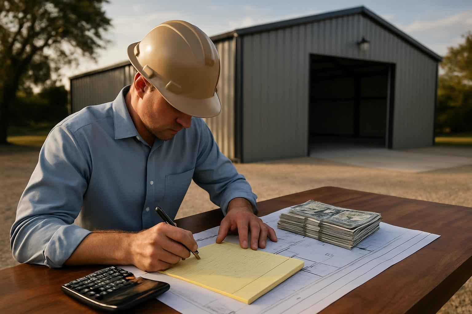 Metal Building Cost Estimate in Comfort TX