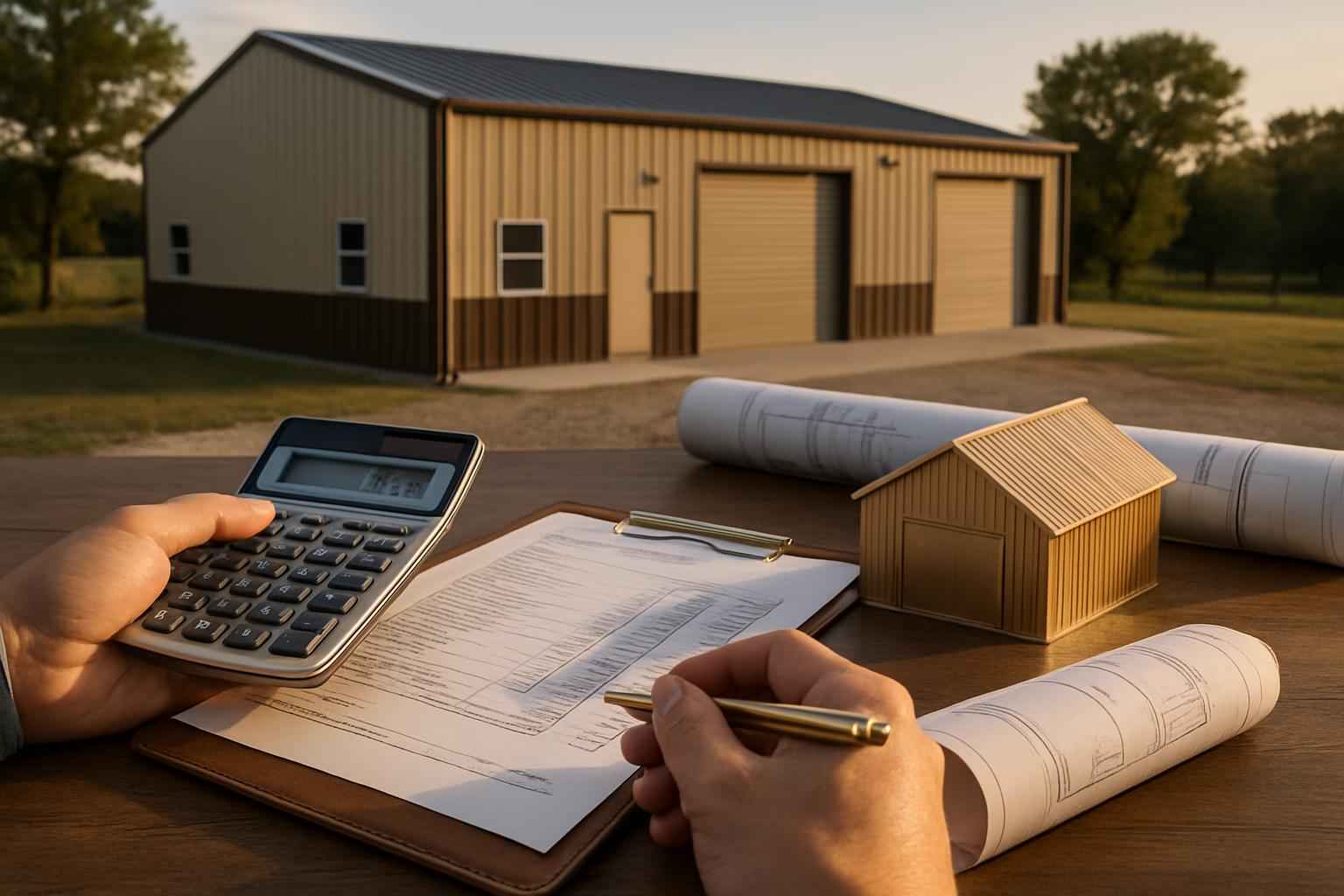 Metal Building Cost Estimate in Doss TX