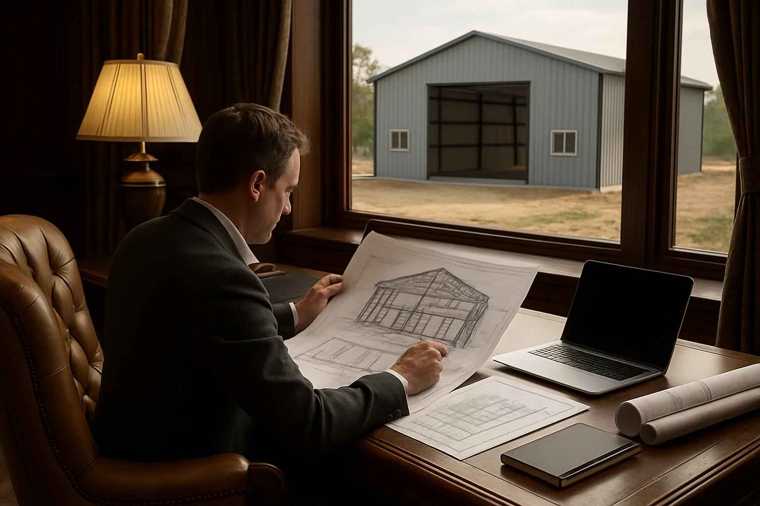 Metal Building Project Management in Comfort TX
