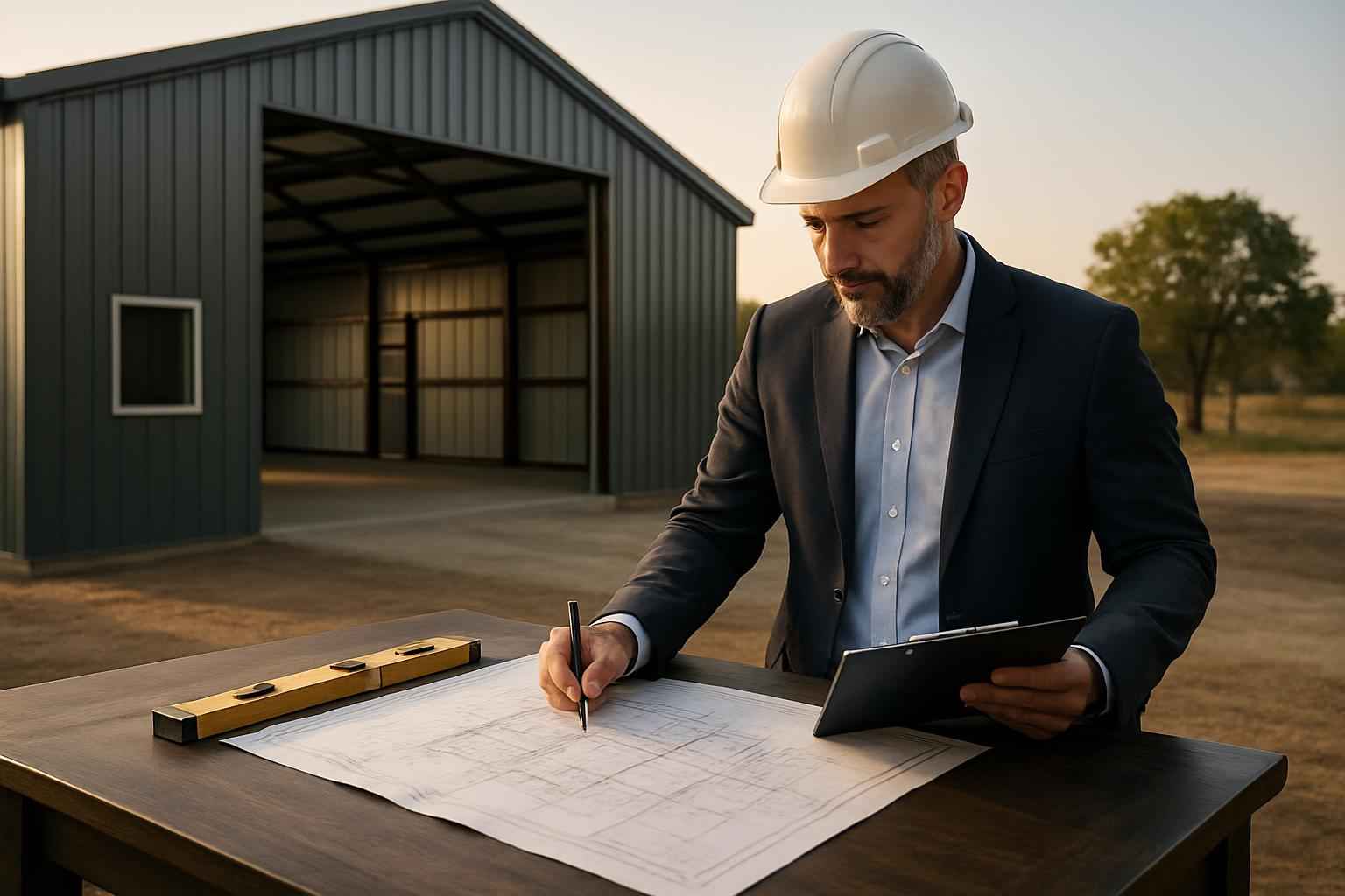 Metal Building Project Management in Fredericksburg TX