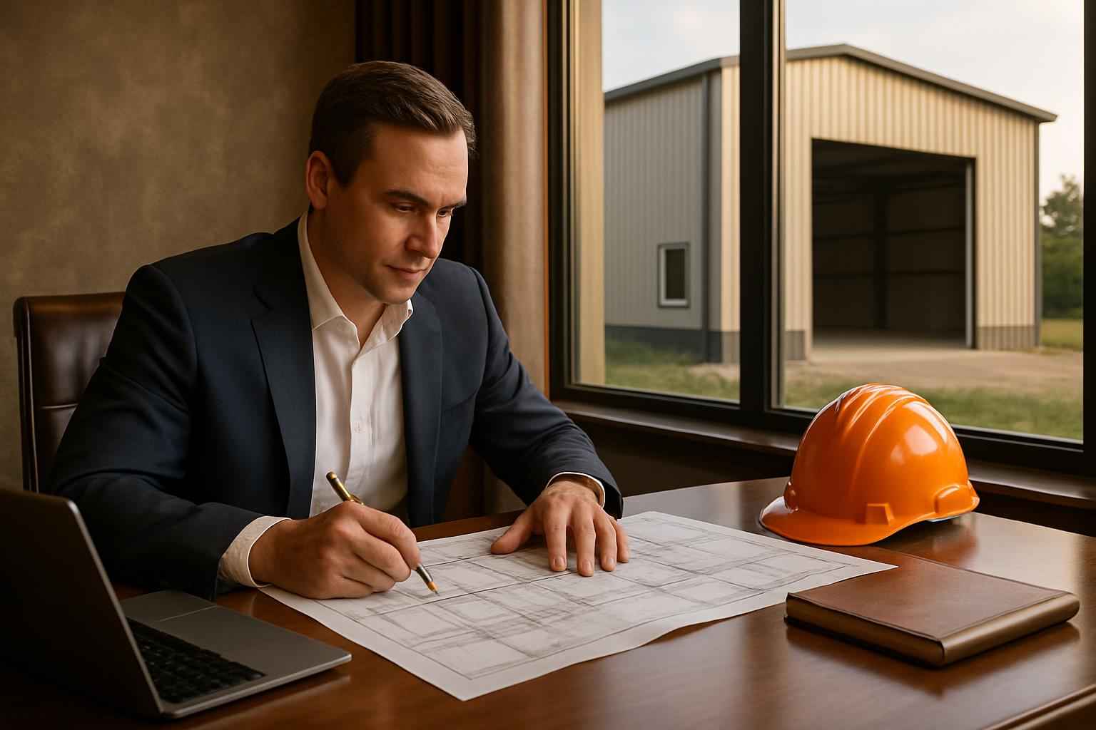 Metal Building Project Management in Hye TX