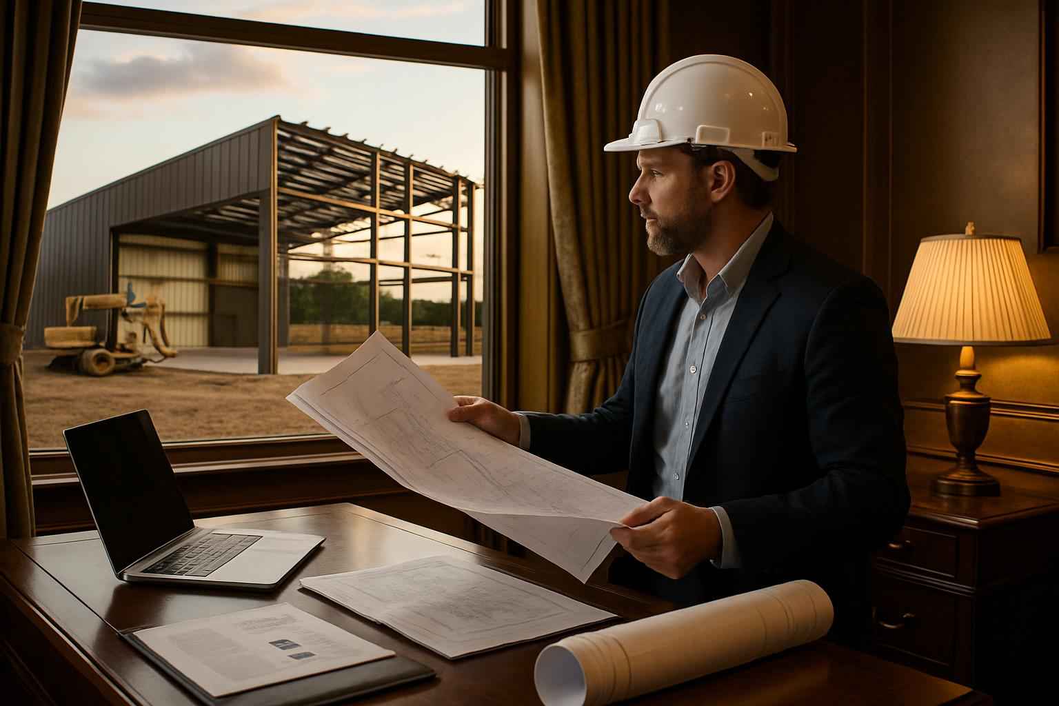 Metal Building Project Management in Stonewall TX