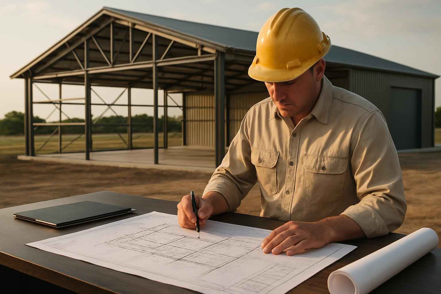 Metal Building Project Management in Willow City TX