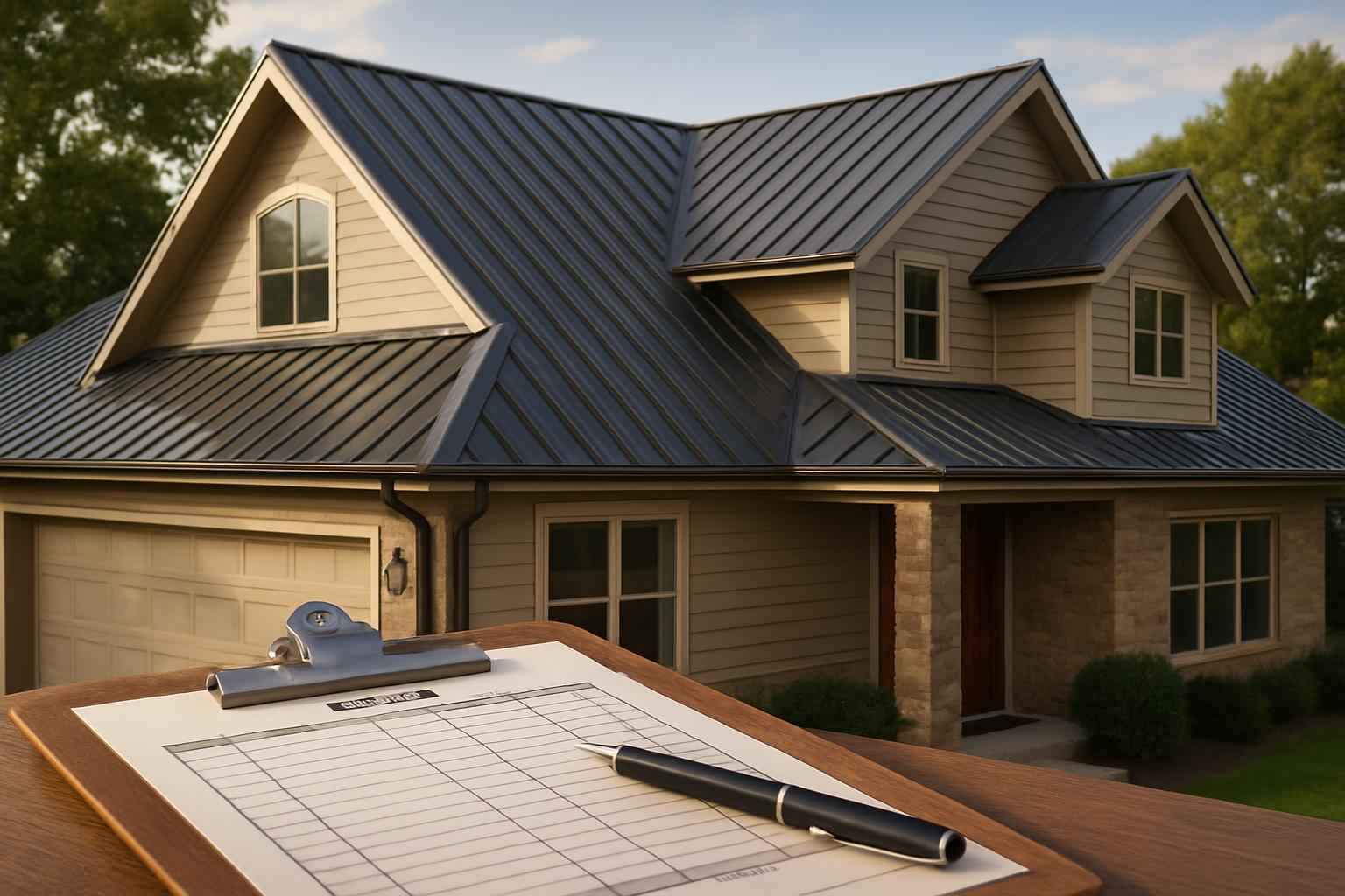 Metal Roof Cost Estimate in Fredericksburg TX