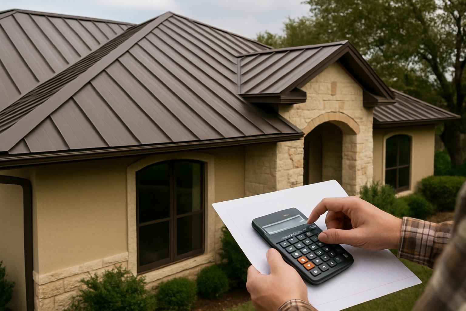 Metal Roof Cost Estimate in Willow City TX