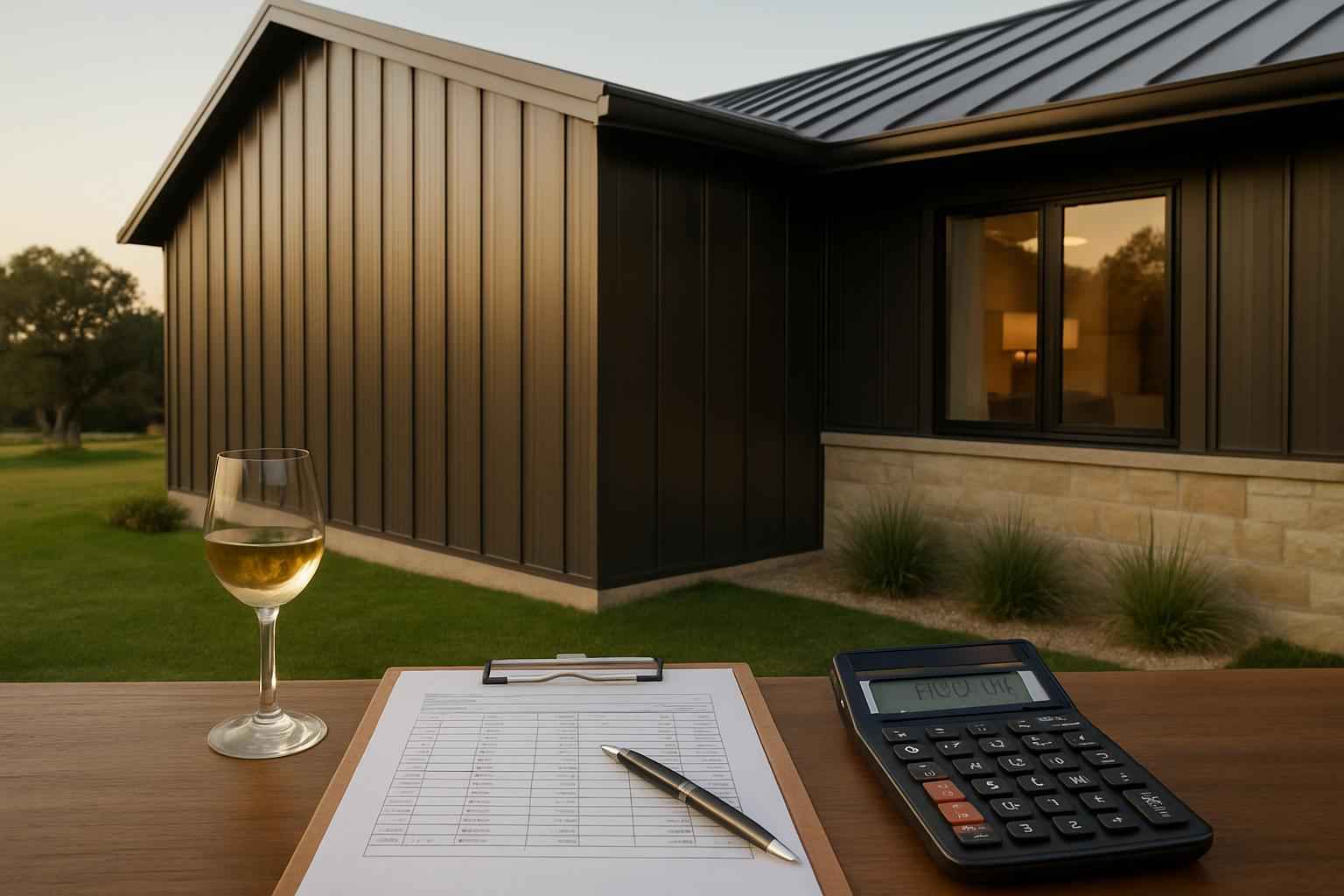 Metal Siding Cost Estimate in Stonewall TX