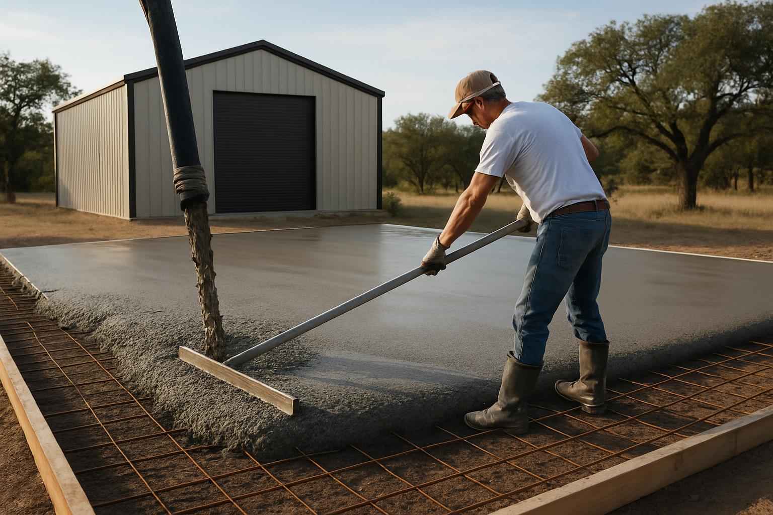 Monolithic Slab Contractor in Doss TX