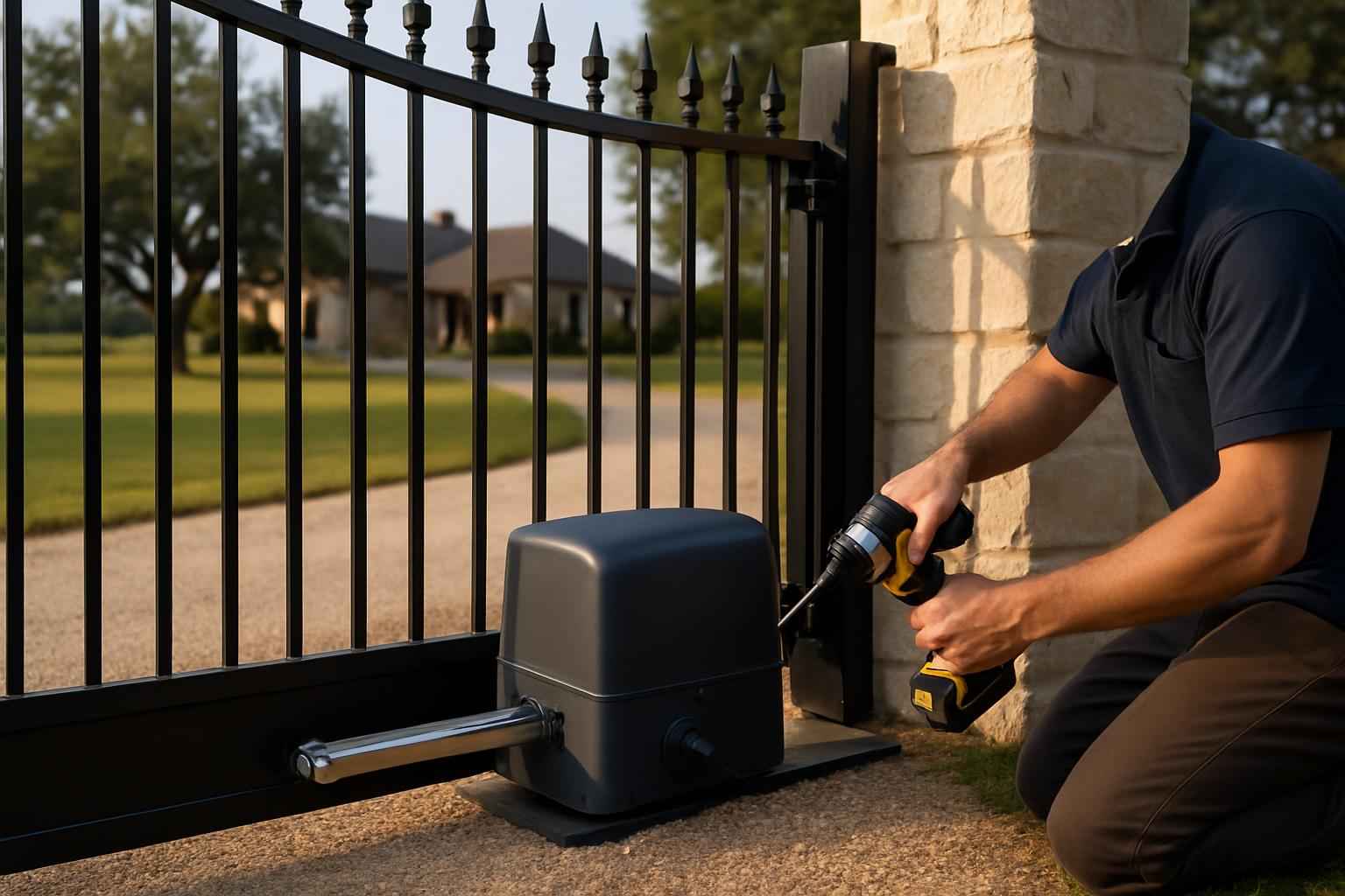 Motor Operator Installation Service in Hye TX