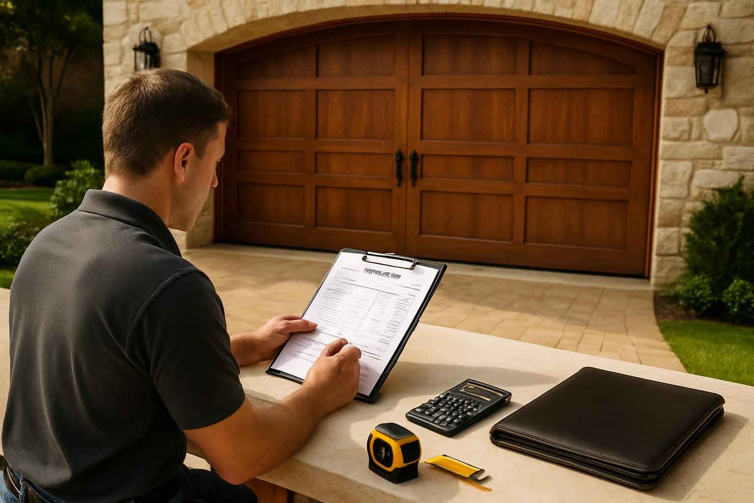 Overhead Door Cost Estimate in Hye TX