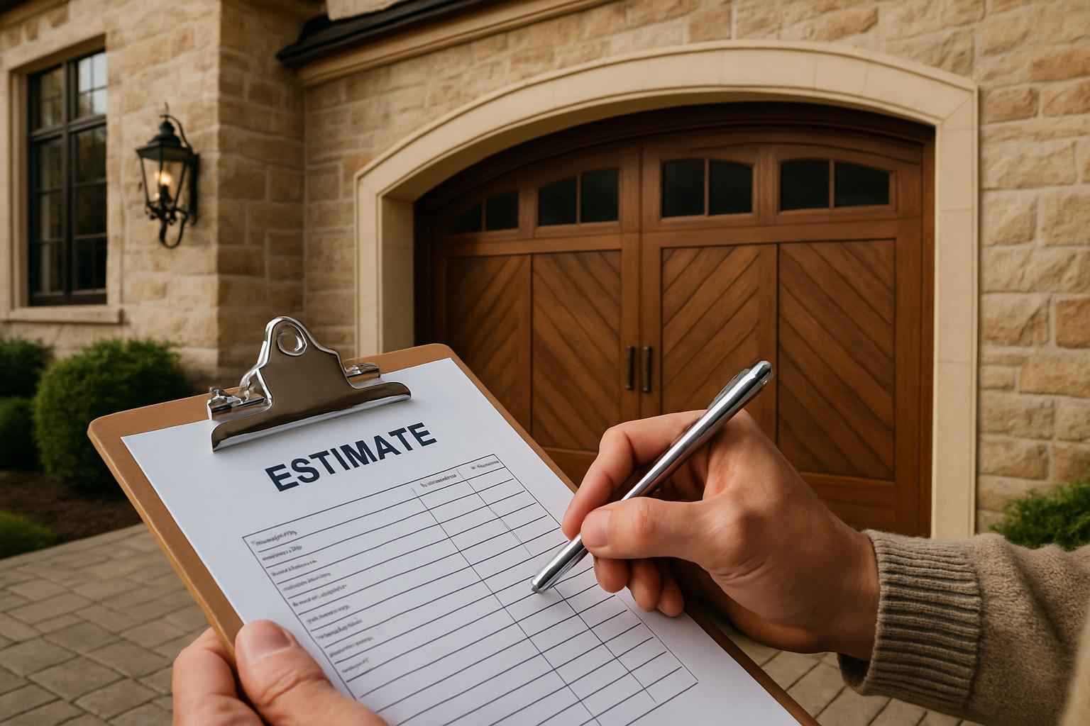 Overhead Door Cost Estimate in Luckenbach TX