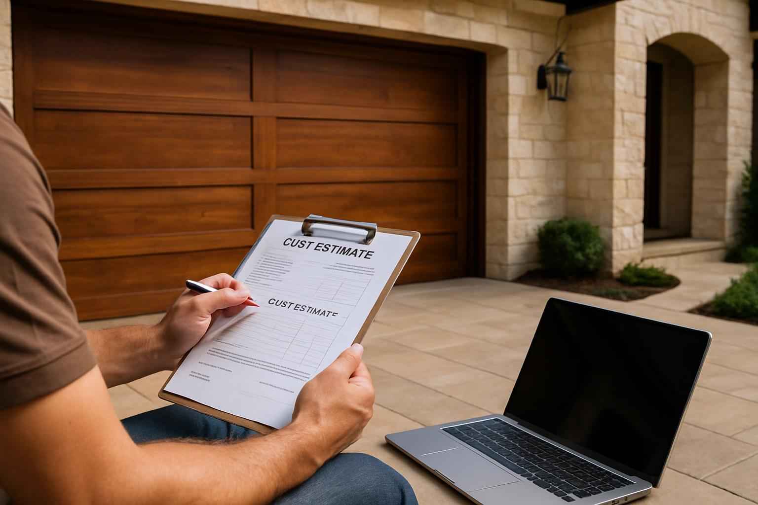 Overhead Door Cost Estimate in Willow City TX