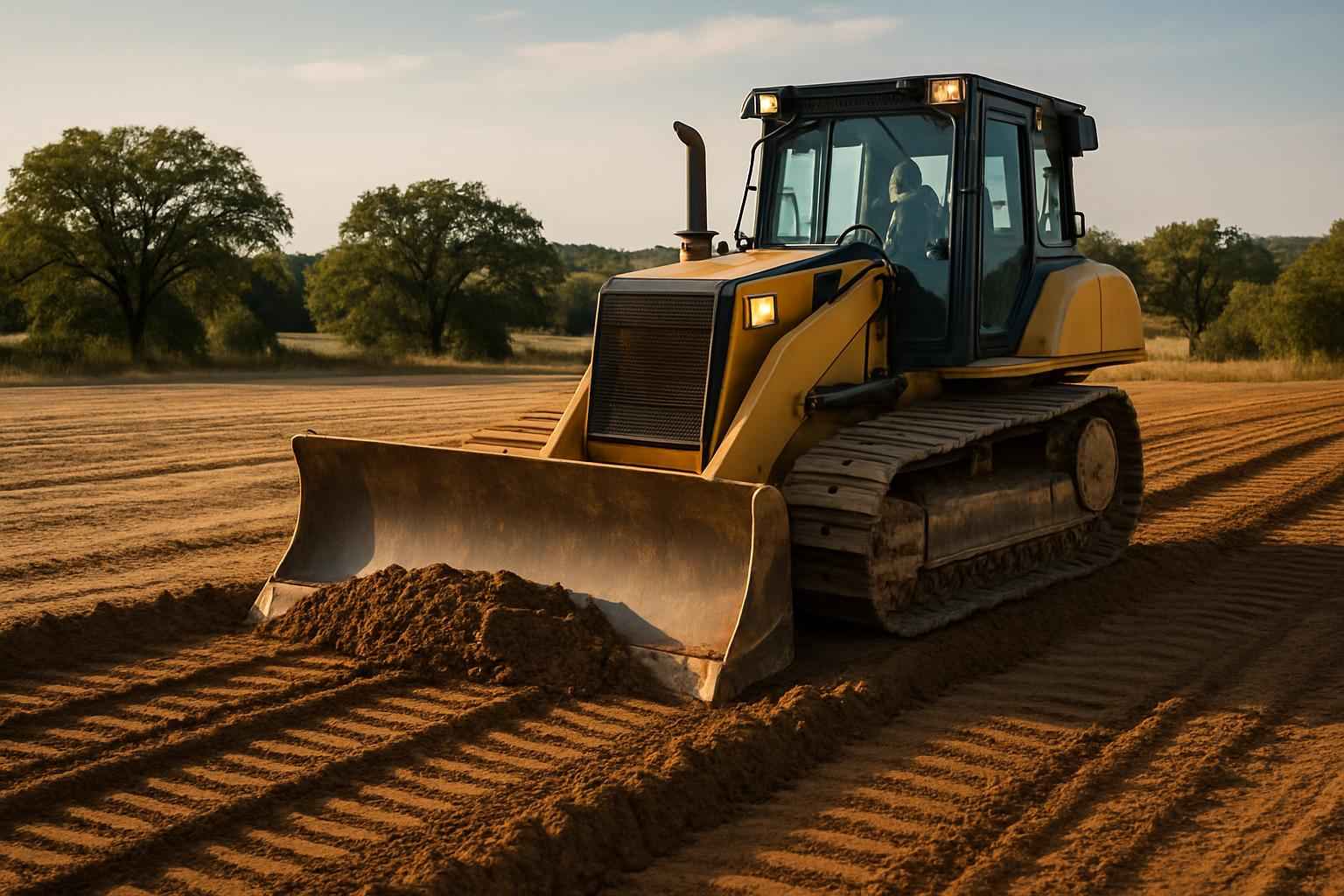 Pad Site Grading Service in Doss TX