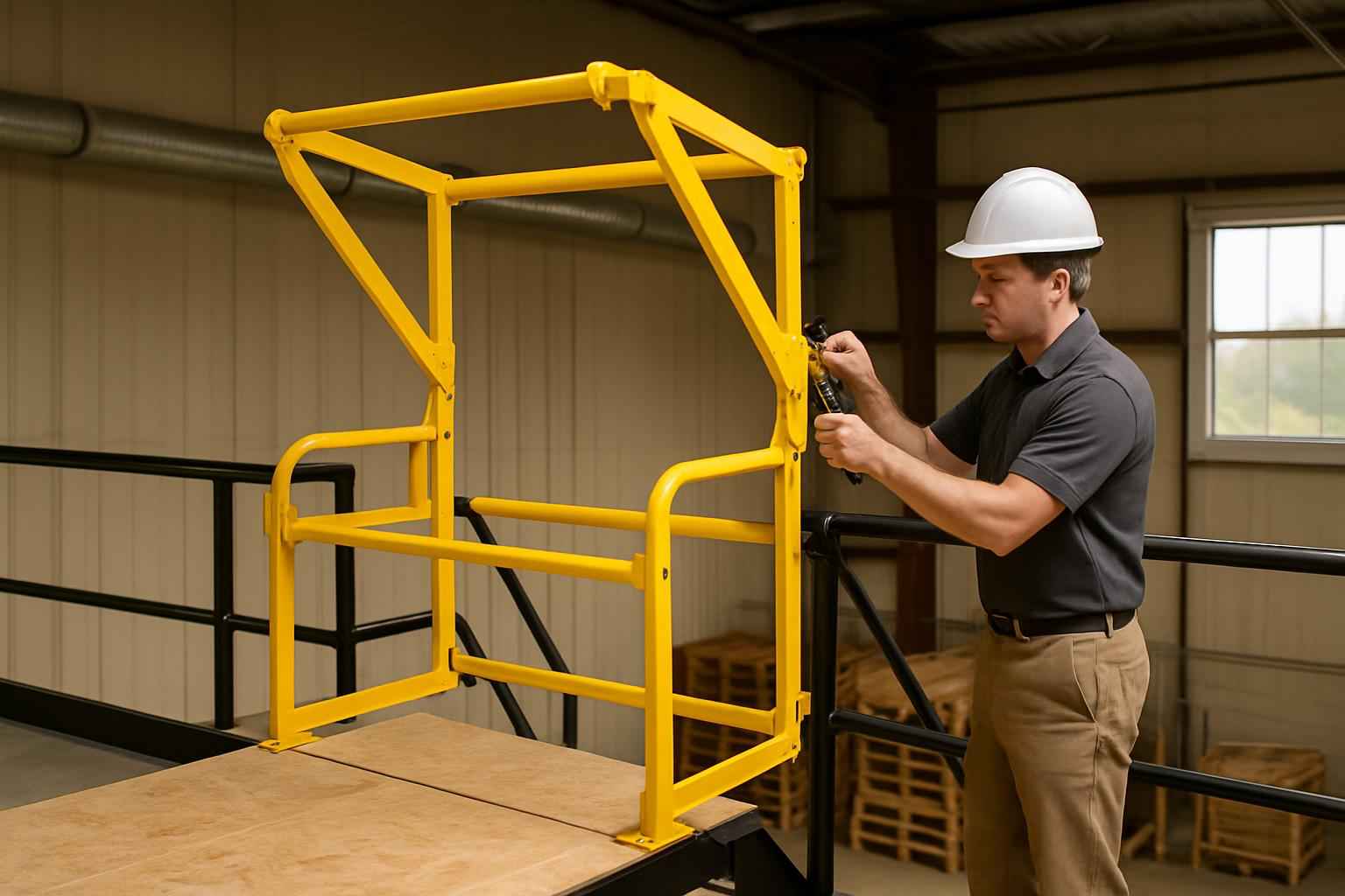 Pallet Gate Installation Service in Fredericksburg TX