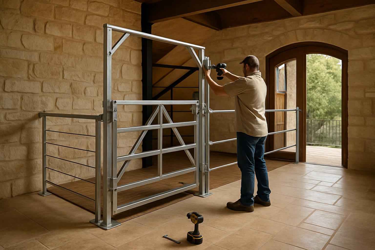 Pallet Gate Installation Service in Hye TX