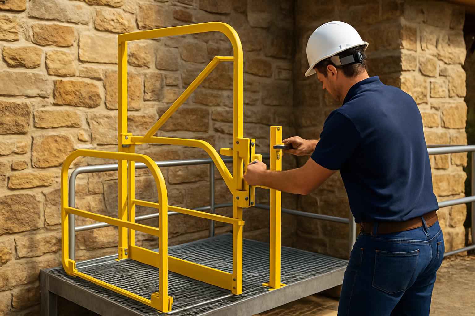 Pallet Gate Installation Service in Stonewall TX