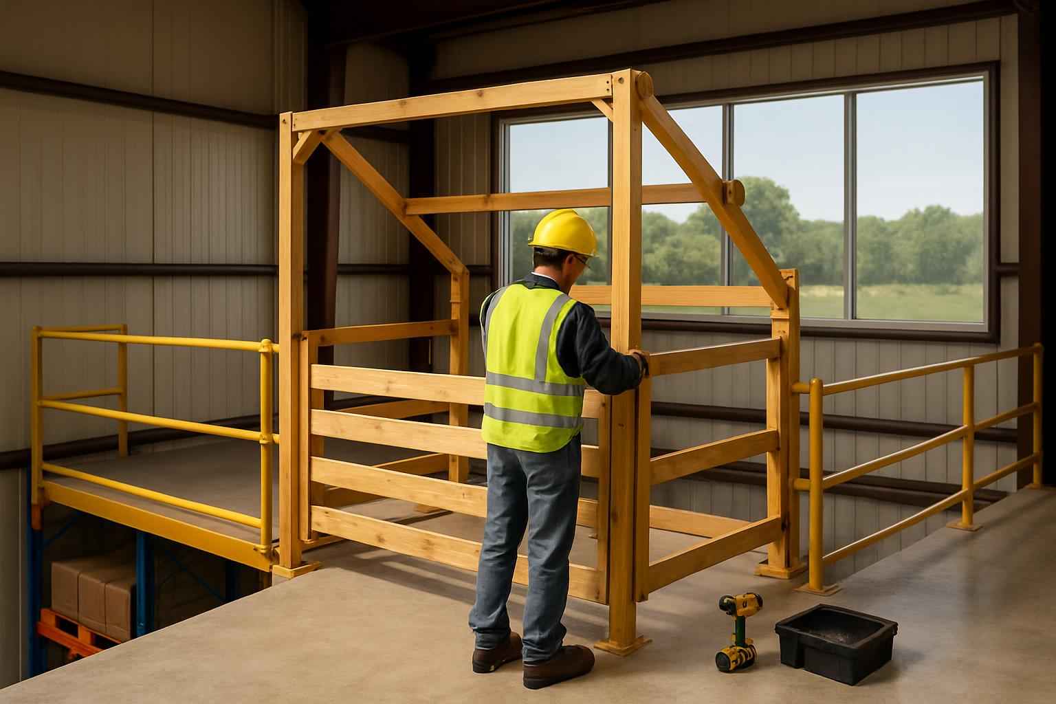 Pallet Gate Installation Service in Willow City TX