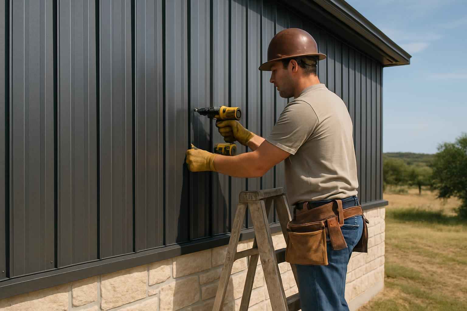 Panel Siding Installer in Fredericksburg TX