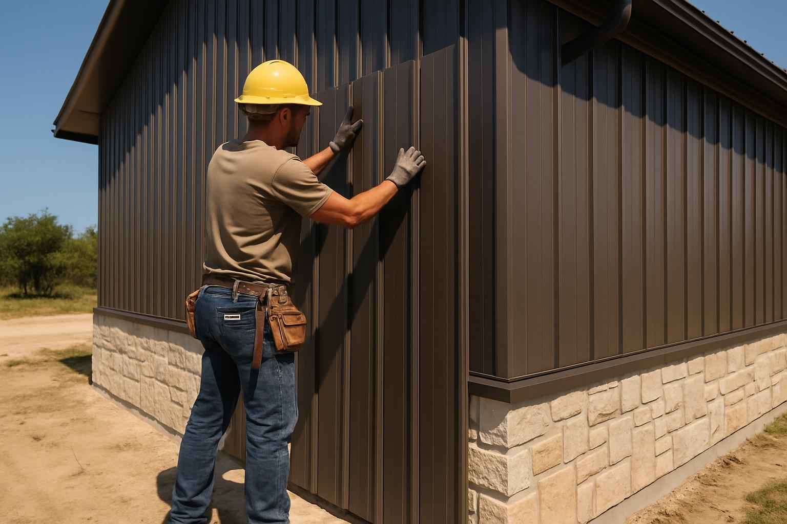Panel Siding Installer in Hye TX
