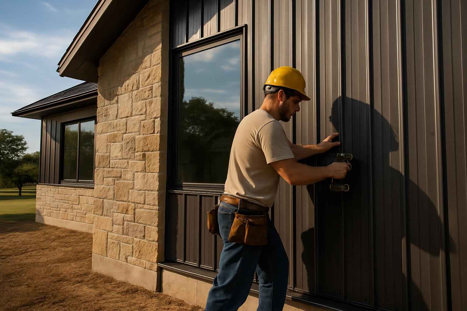 Panel Siding Installer in Stonewall TX