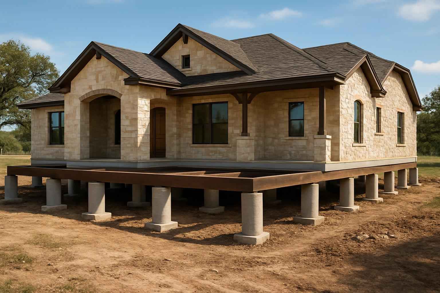 Pier Beam Foundation Service in Doss TX
