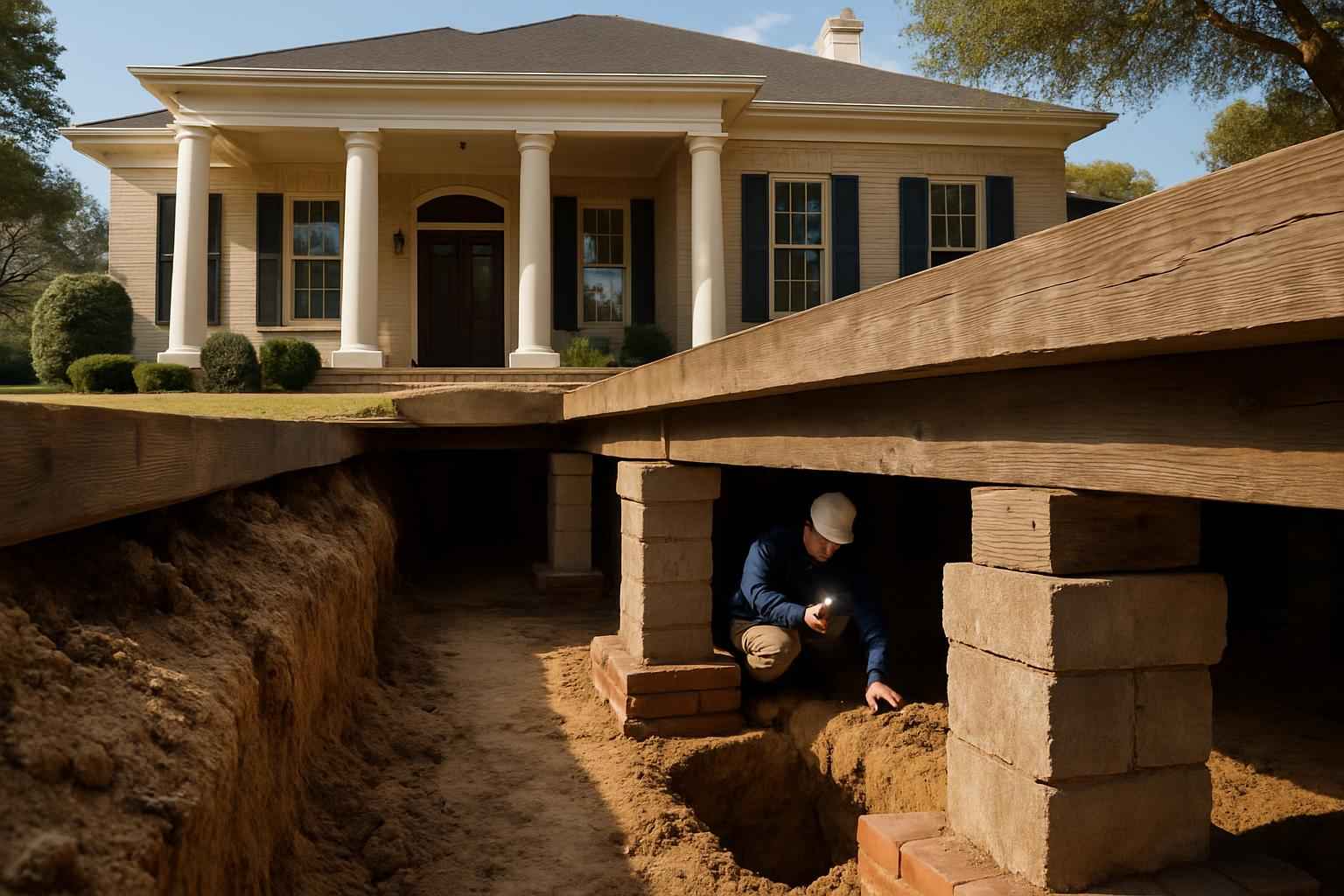 Pier Beam Foundation Service in Willow City TX