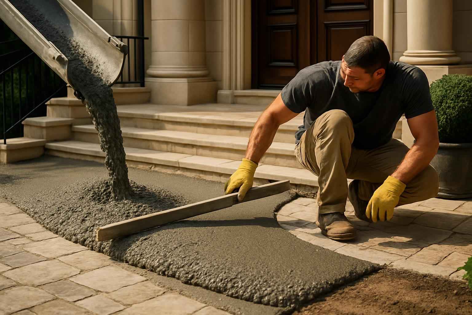 Ramp Pour Service