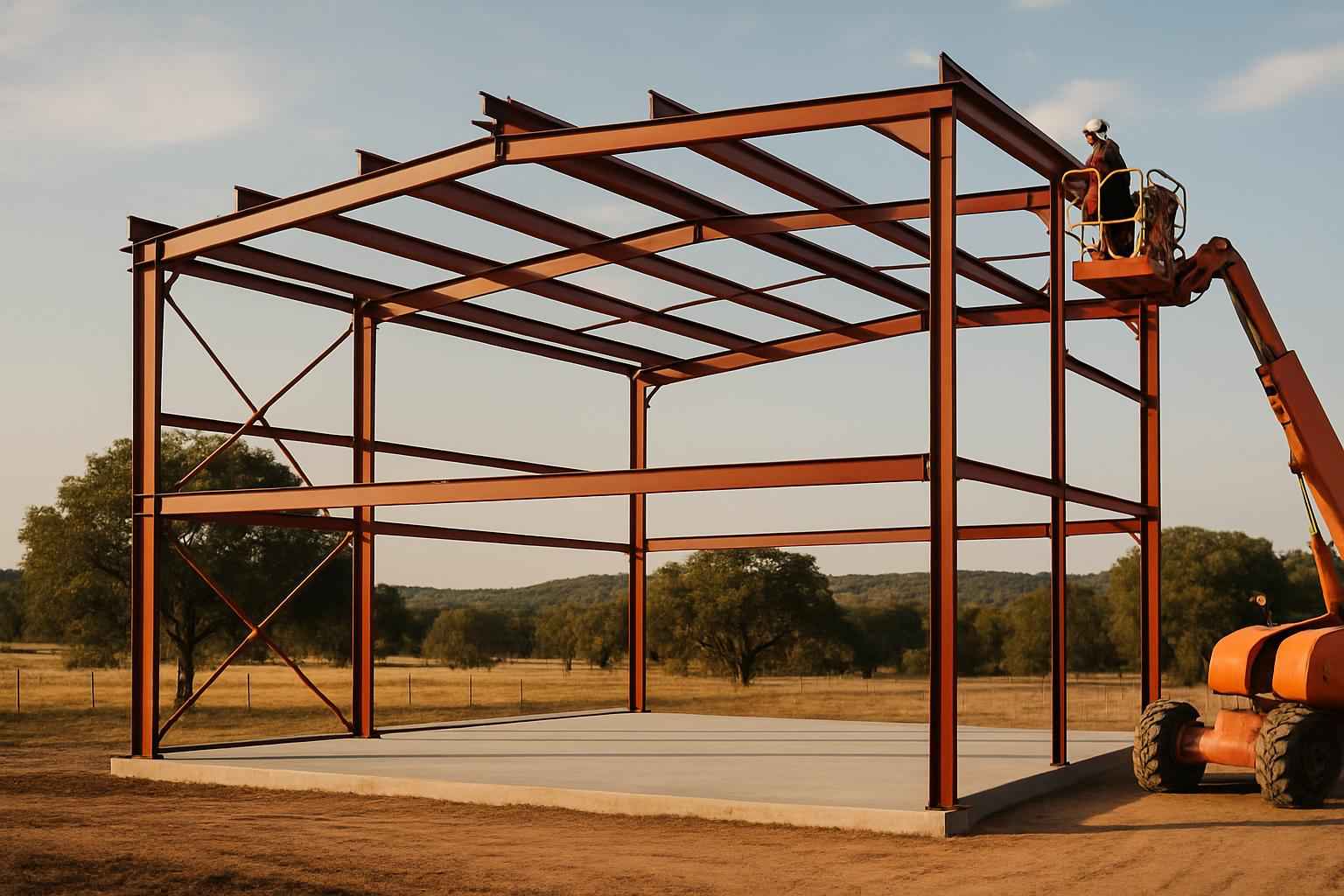 Red Iron Steel Erection in Doss TX