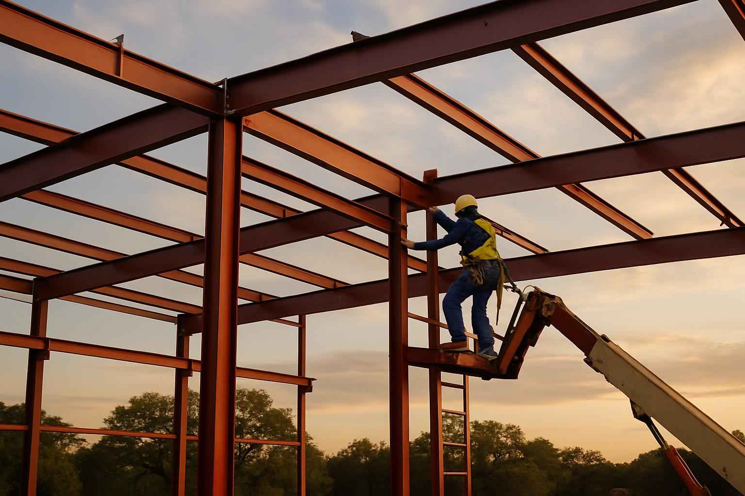 Red Iron Steel Erection in Fredericksburg TX