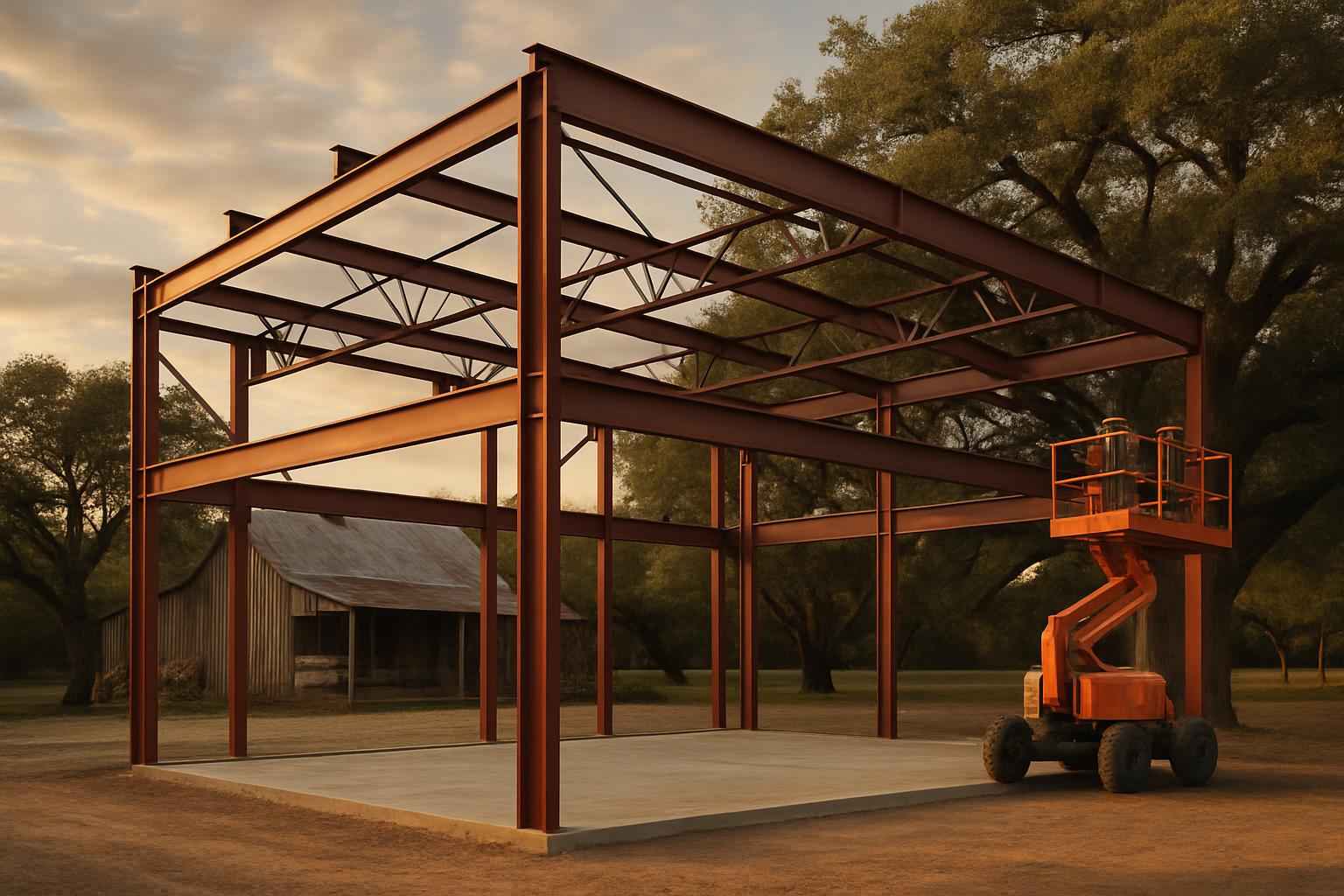 Red Iron Steel Erection in Luckenbach TX