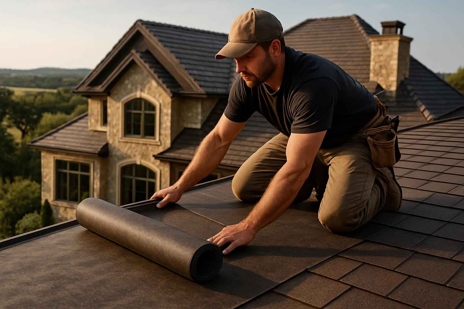 Roof Underlayment Service in Doss TX