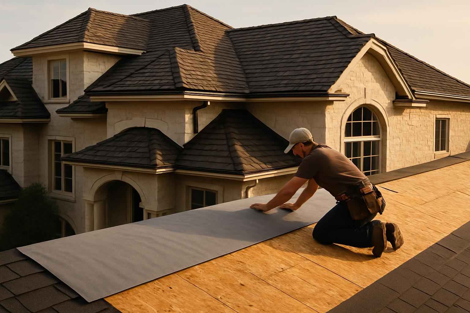 Roof Underlayment Service in Fredericksburg TX