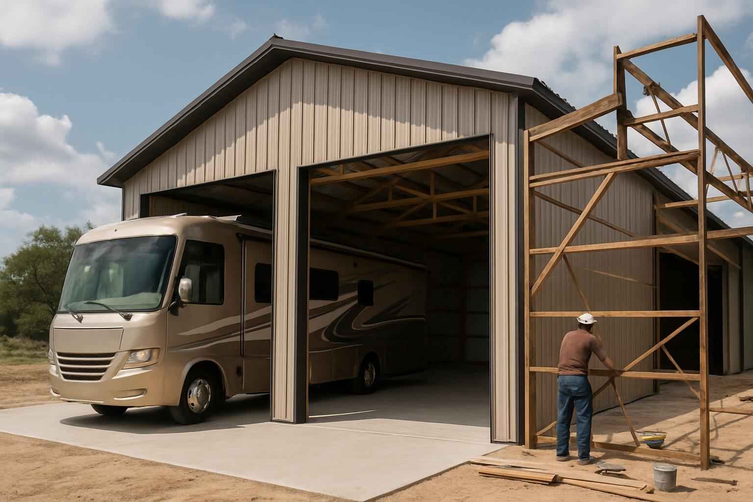 RV Bay Construction Service in Fredericksburg TX