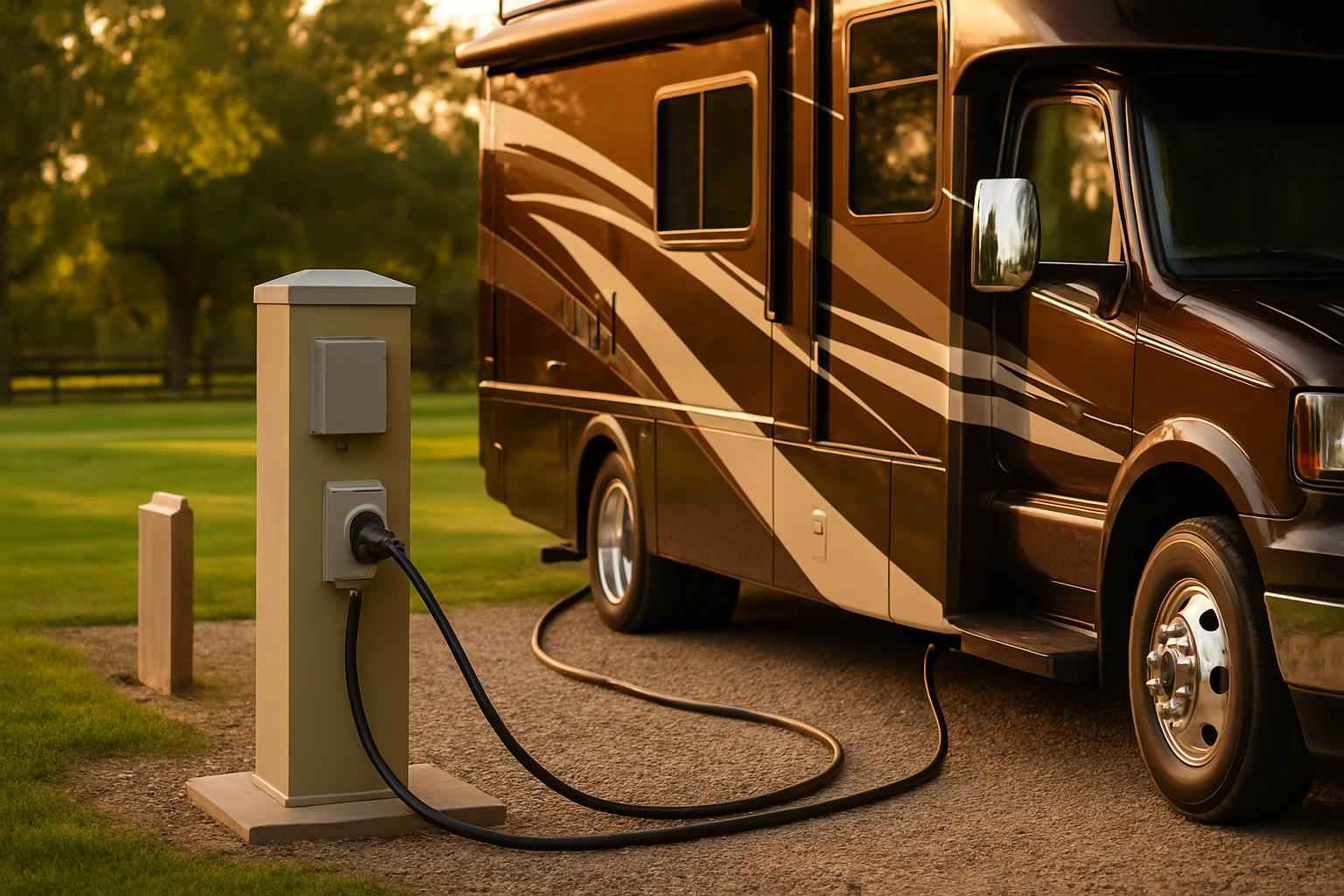 RV Electrical Hookup Service in Doss TX
