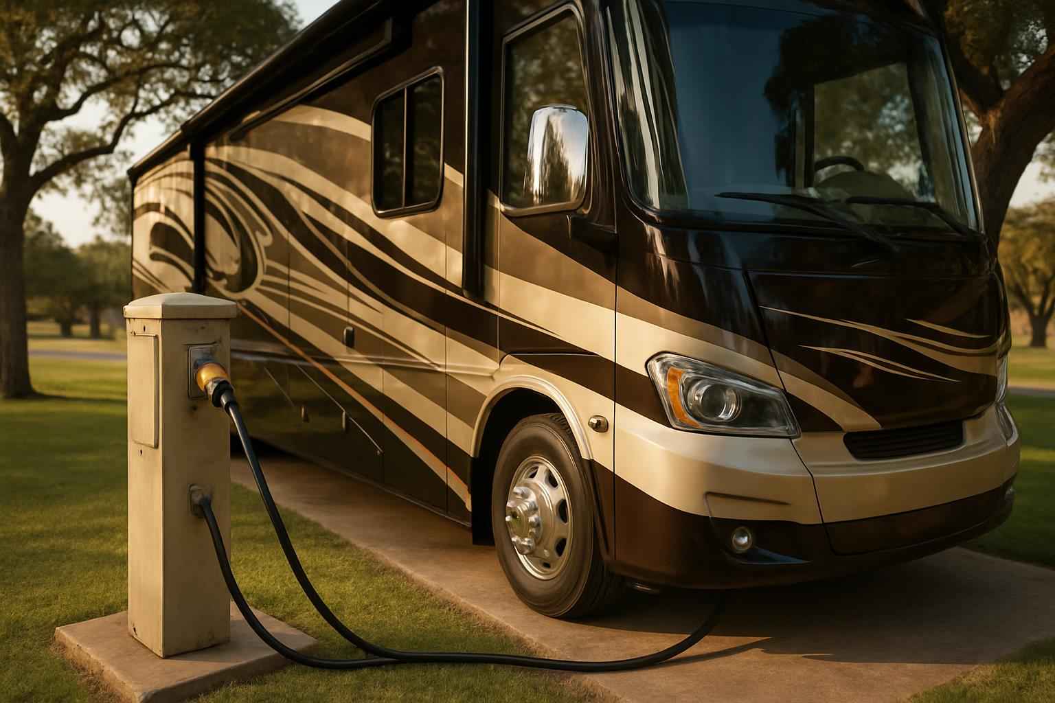 RV Electrical Hookup Service in Fredericksburg TX