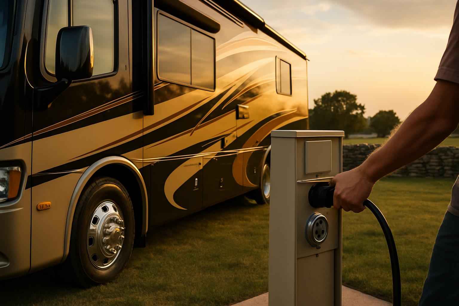 RV Electrical Hookup Service in Stonewall TX