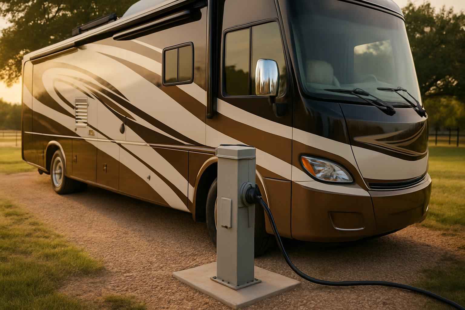 RV Electrical Hookup Service in Willow City TX