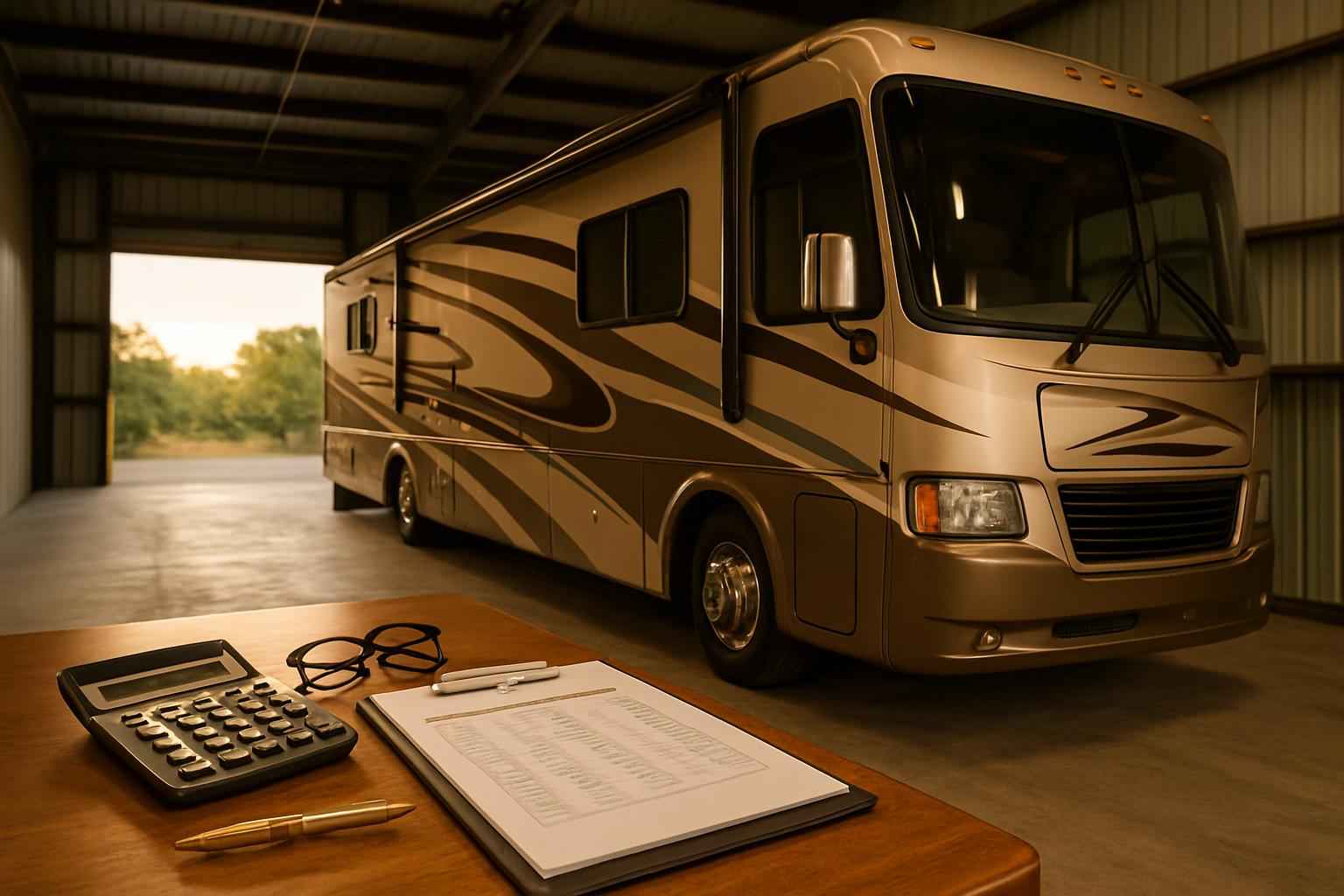 RV Storage Cost Estimate in Hye TX