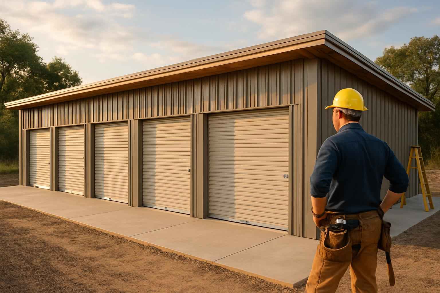 Self Storage Building Contractor in Luckenbach TX
