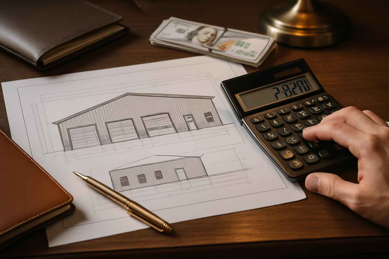 Shop Build Cost Estimate in Luckenbach TX