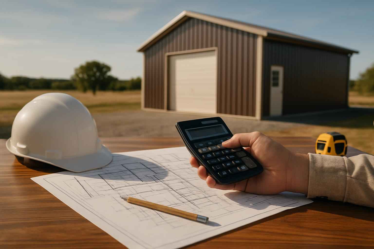 Shop Build Cost Estimate in Willow City TX