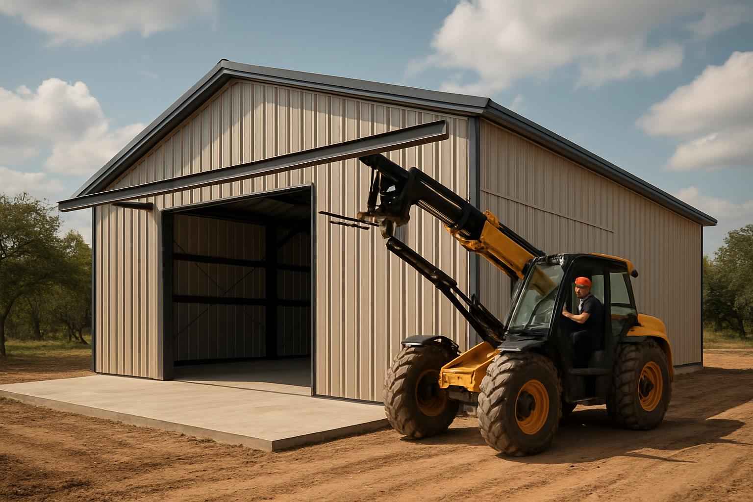 Shop Building Design Service in Hye TX